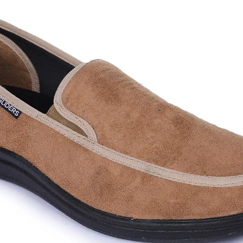 Chaussures bateau décontractées pour hommes Gliders (beige) 3070-65 par Liberty