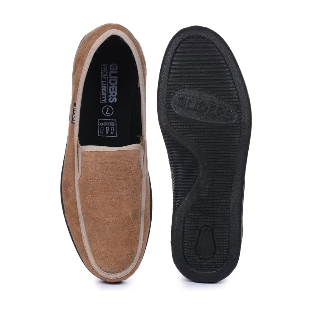 Chaussures bateau décontractées pour hommes Gliders (beige) 3070-65 par Liberty
