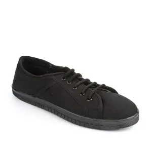 Chaussures Casual à Lacets Noires Pour Homme JUMPER-E Par Liberty