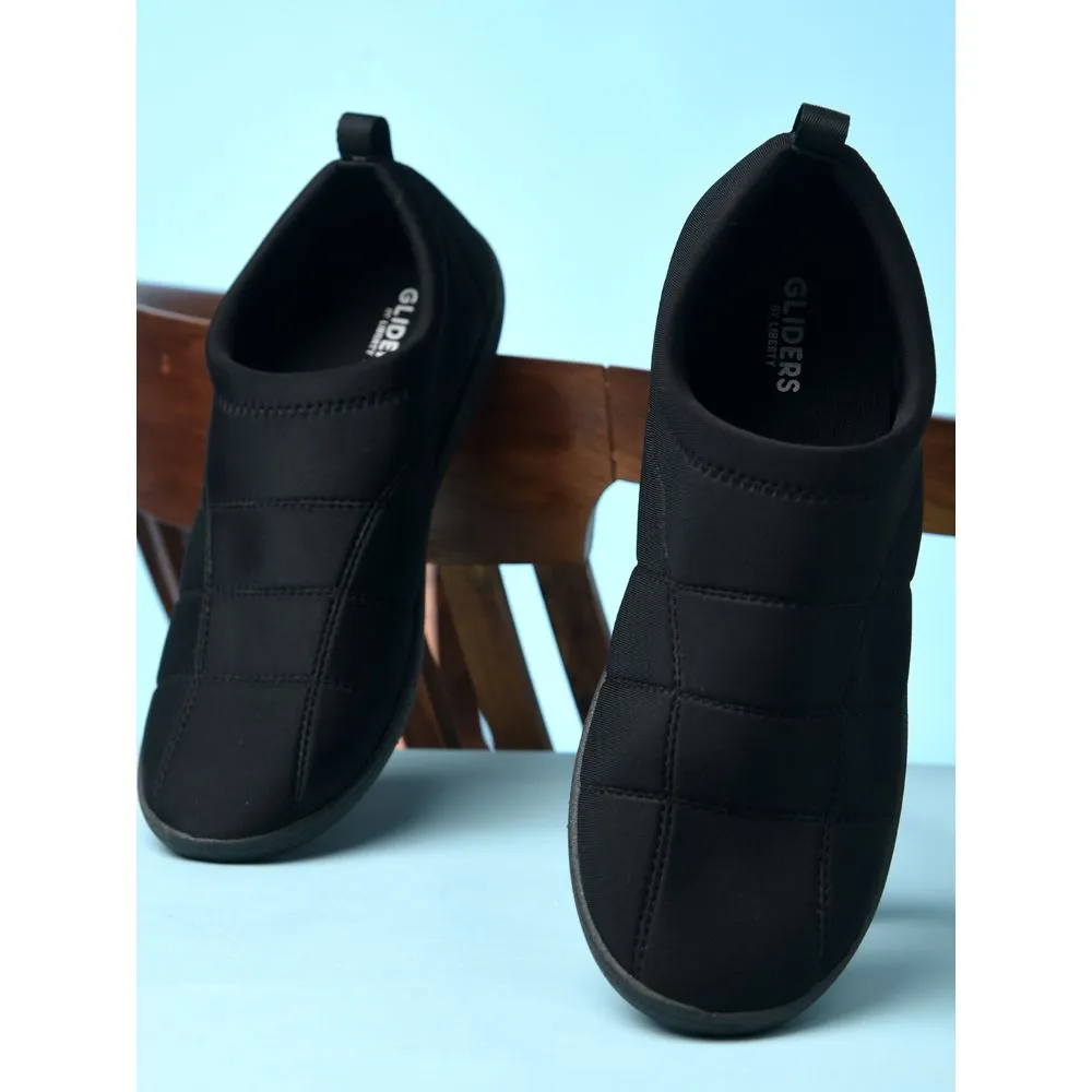 Chaussures bateau décontractées pour hommes Gliders (Noir) Harvey-901 par Liberty