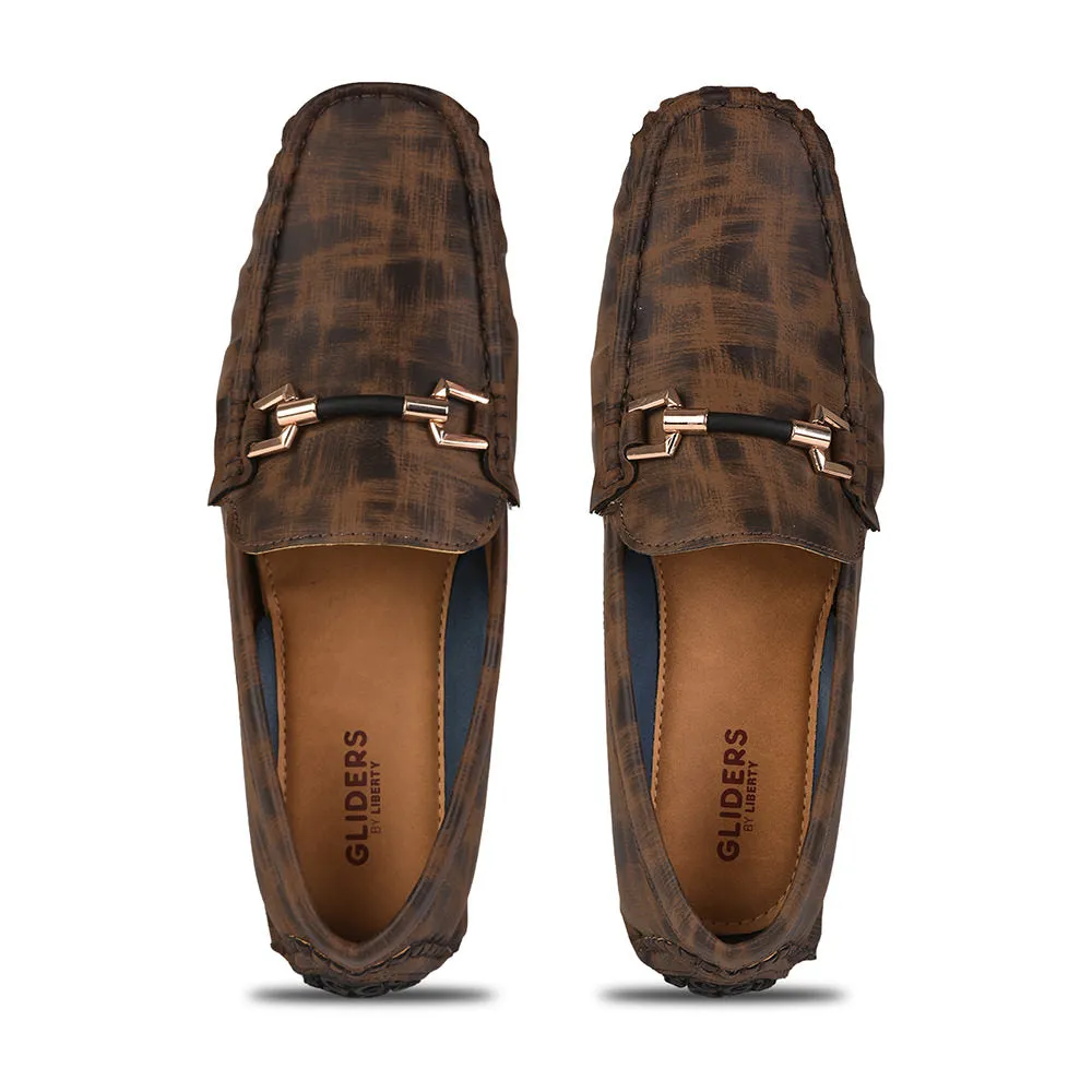 Mules décontractées Gliders (Marron) pour hommes par Liberty