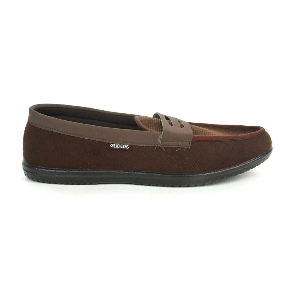 Chaussures à Enfiler Décontractées Marron Gliders Pour Homme EXCITOR Par Liberty