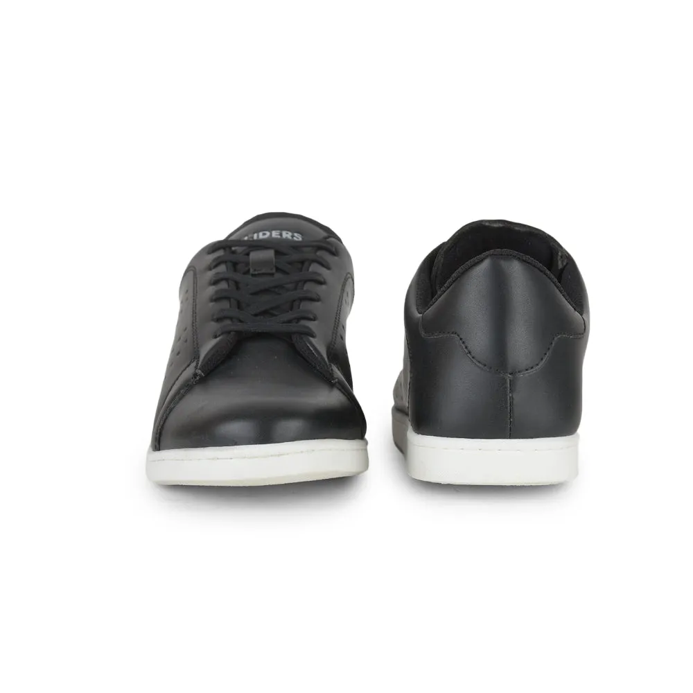 Baskets décontractées Gliders à lacets noirs pour hommes ANDERSON By Liberty