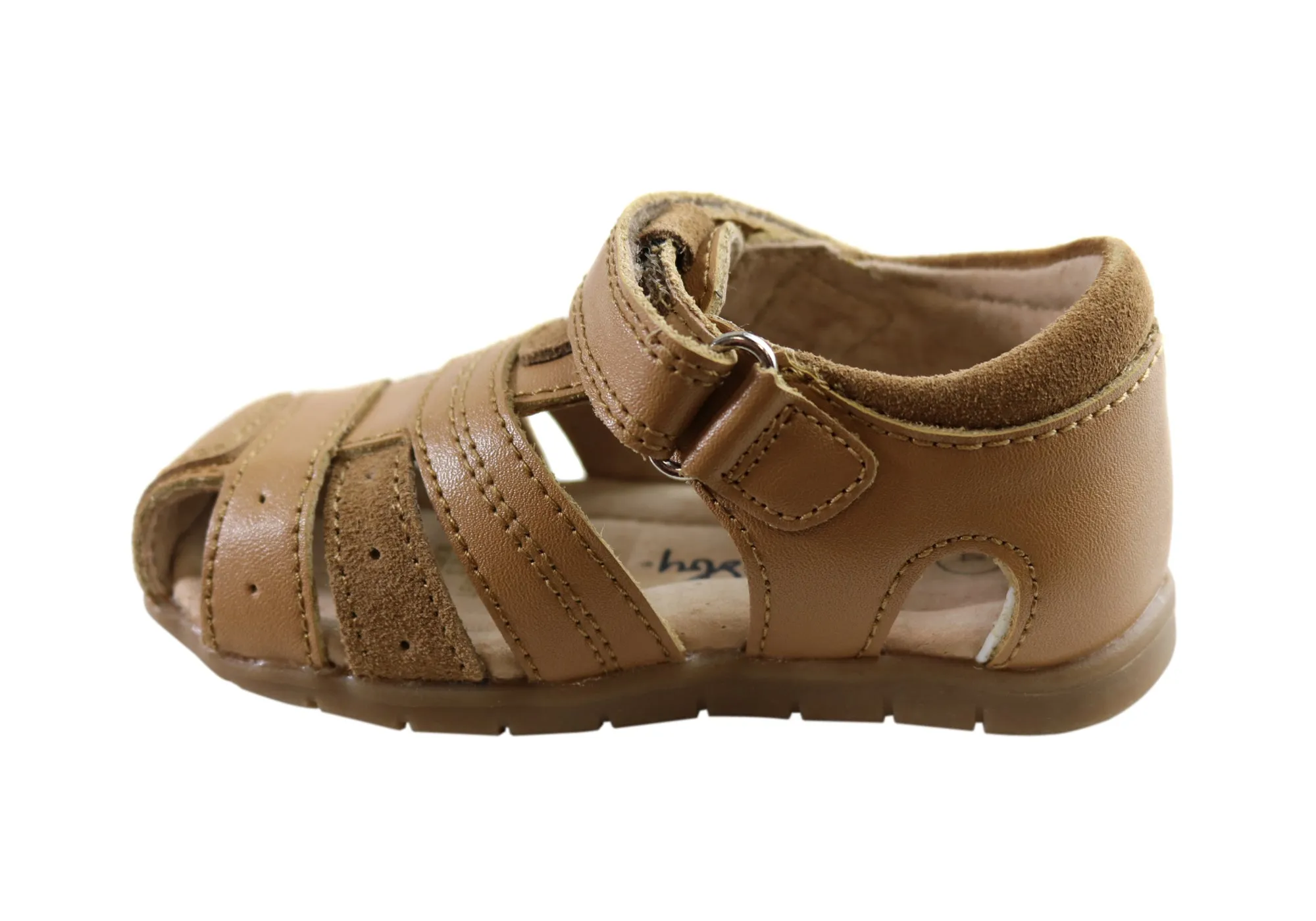 Grosby Albion Sandales en cuir confortables pour bébés et tout-petits Chaussures Grosby