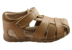 Grosby Albion Sandales en cuir confortables pour bébés et tout-petits Chaussures Grosby