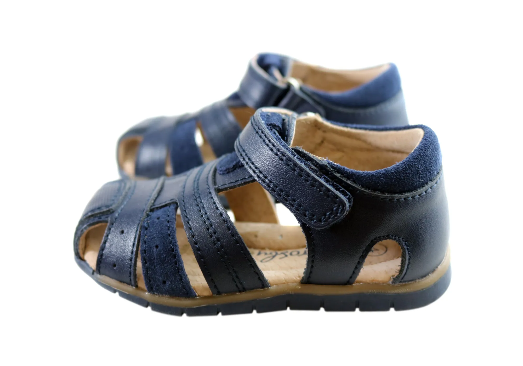 Grosby Albion Sandales en cuir confortables pour bébés et tout-petits Chaussures Grosby