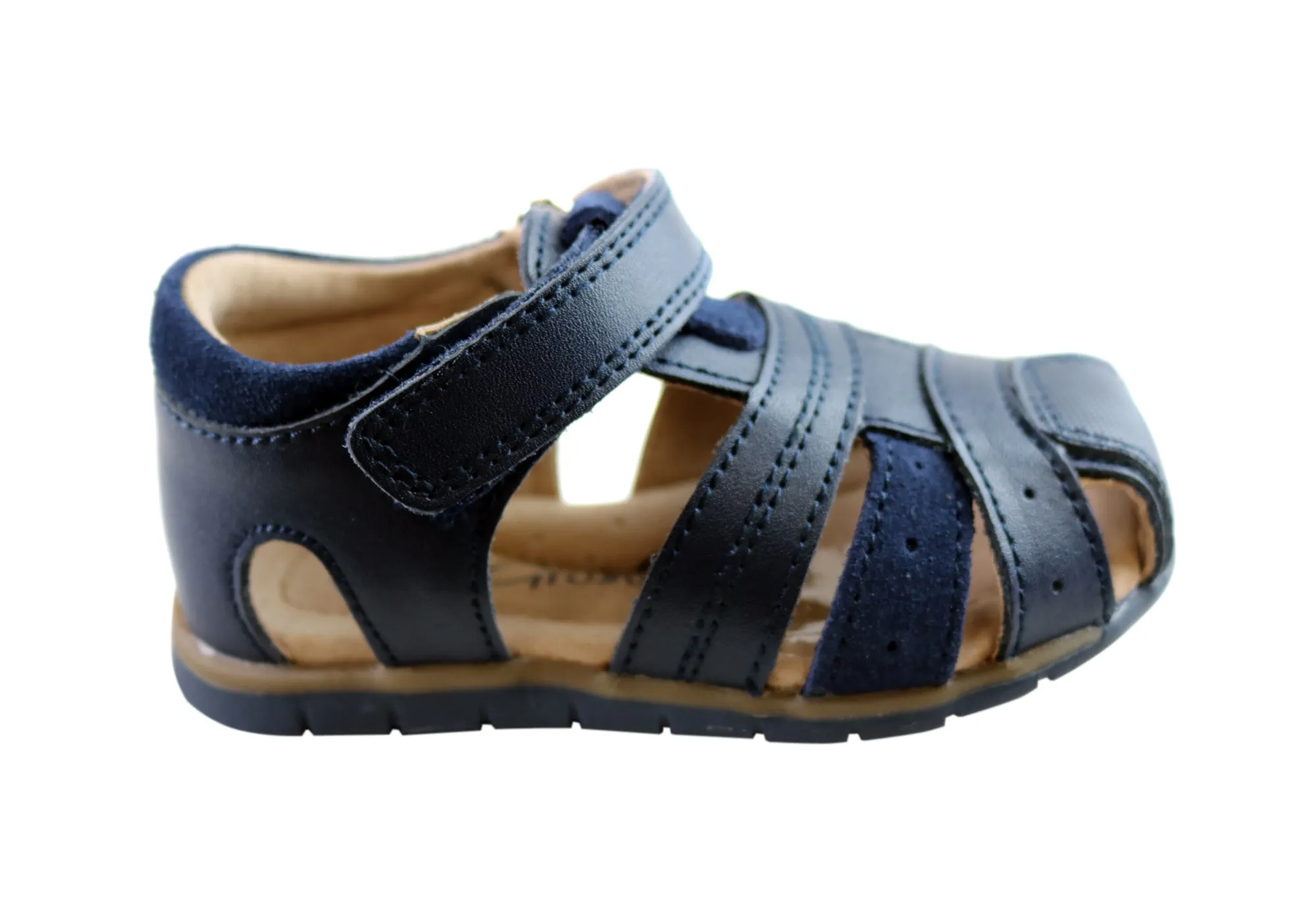 Grosby Albion Sandales en cuir confortables pour bébés et tout-petits Chaussures Grosby