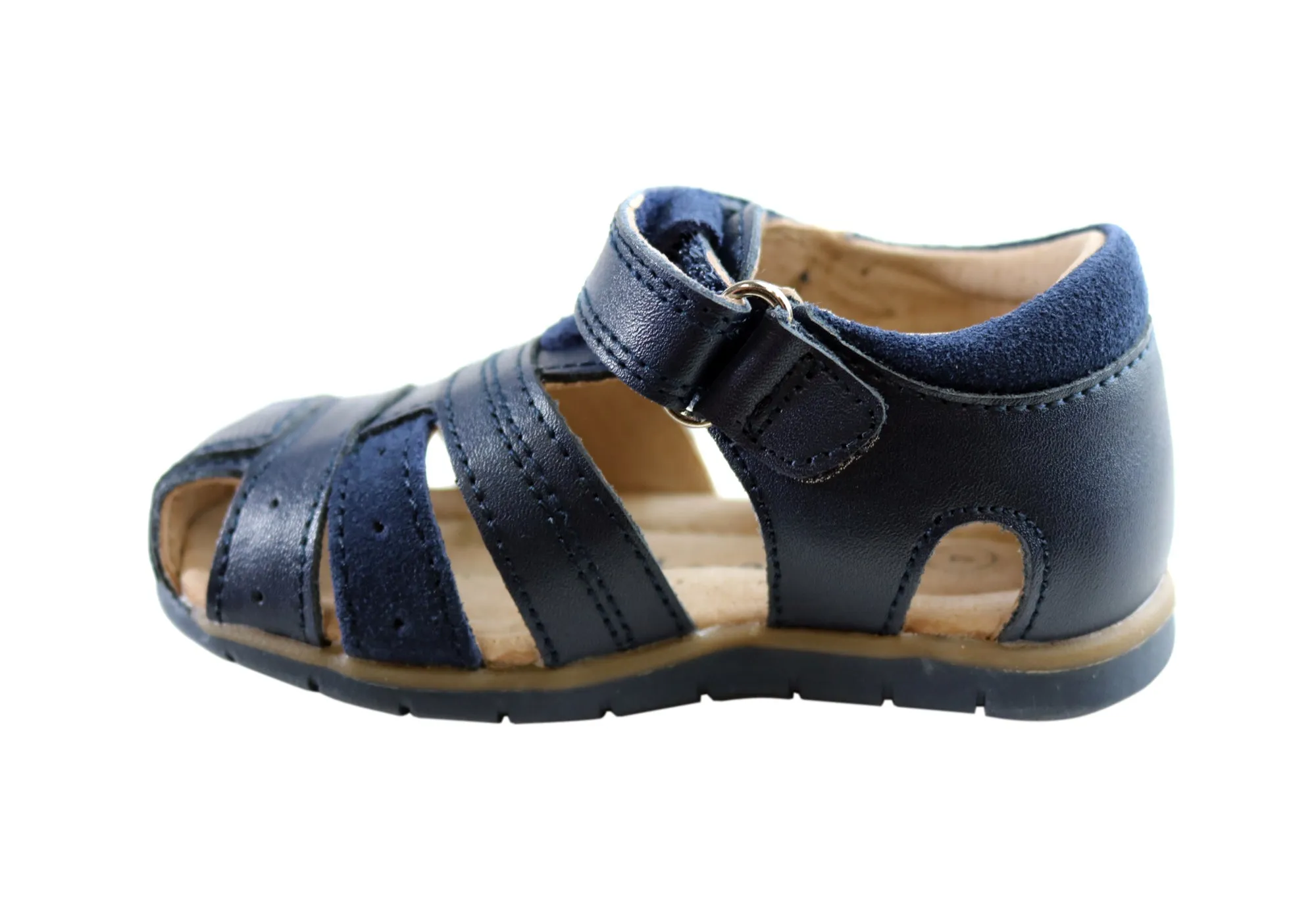 Grosby Albion Sandales en cuir confortables pour bébés et tout-petits Chaussures Grosby