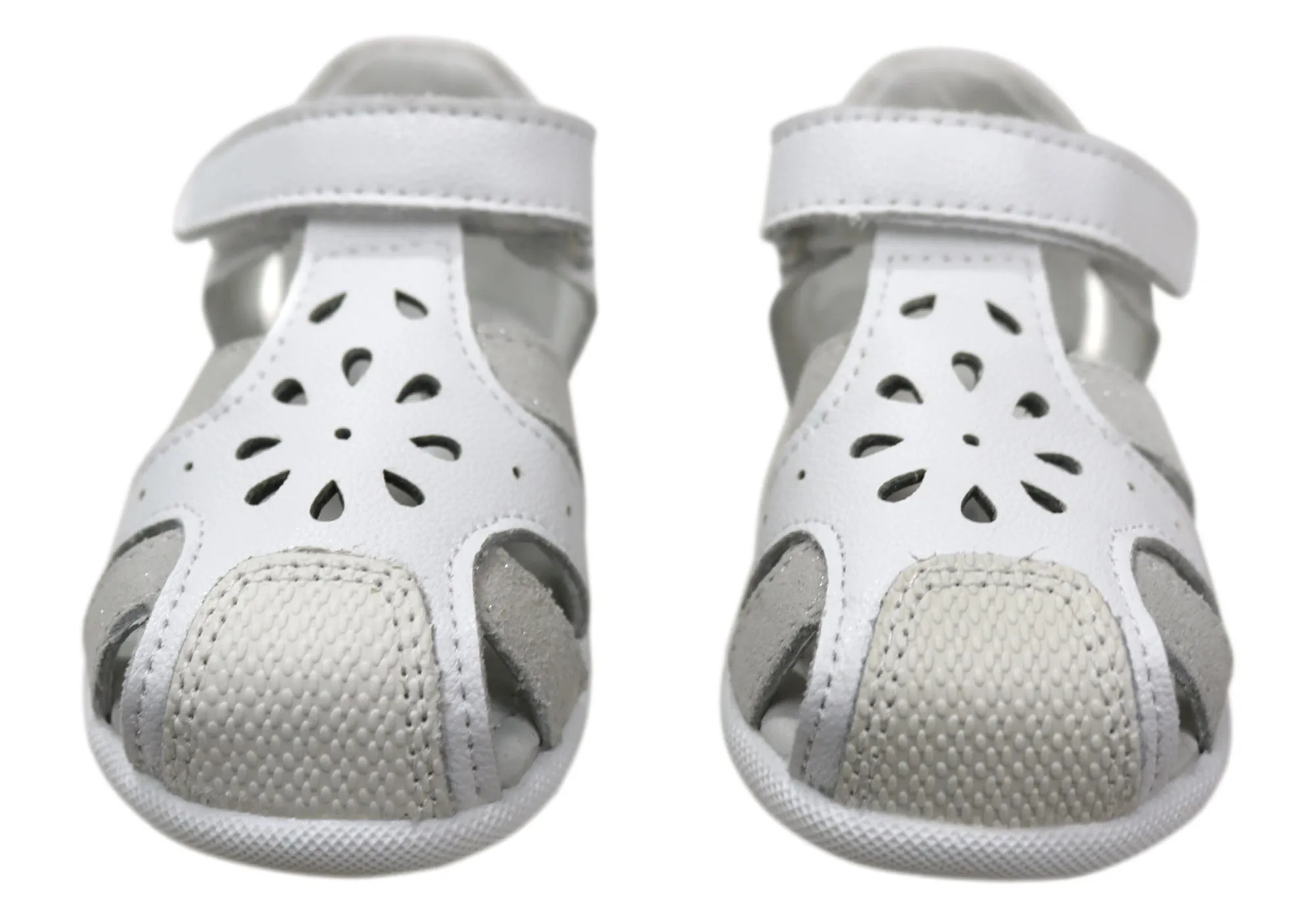 Grosby Alisa Sandales en Cuir Confortables pour Bébés, Tout-Petits et Filles