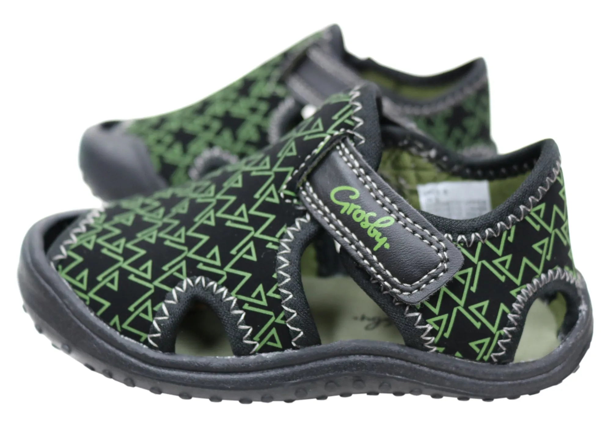 Grosby Cage Sandales Confortables pour Bébé, Tout-Petit, Junior et Enfants, Chaussures Grosby