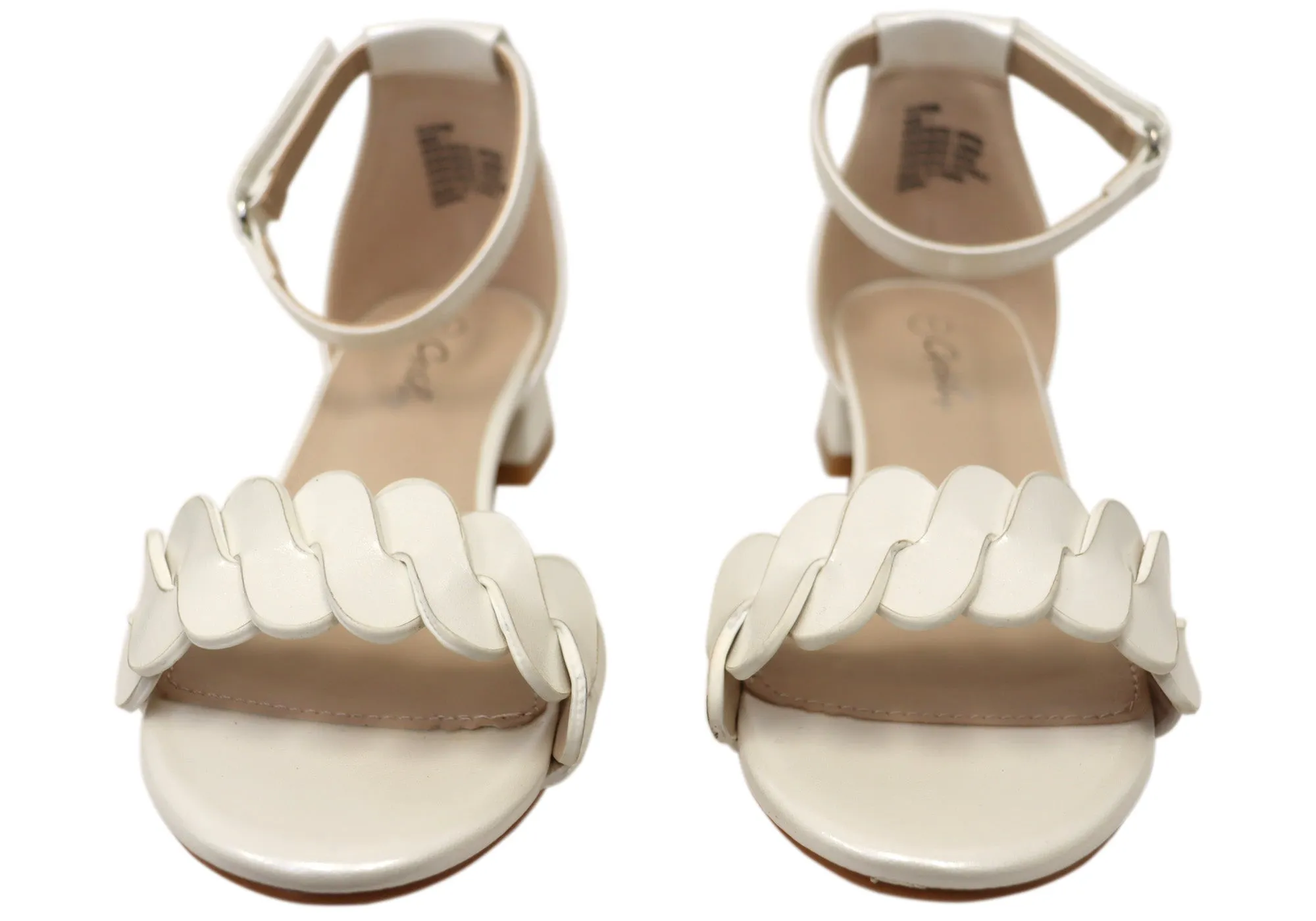 Grosby Clover Kids Sandales à Talon Bas Confortables pour Filles Grosby Shoes