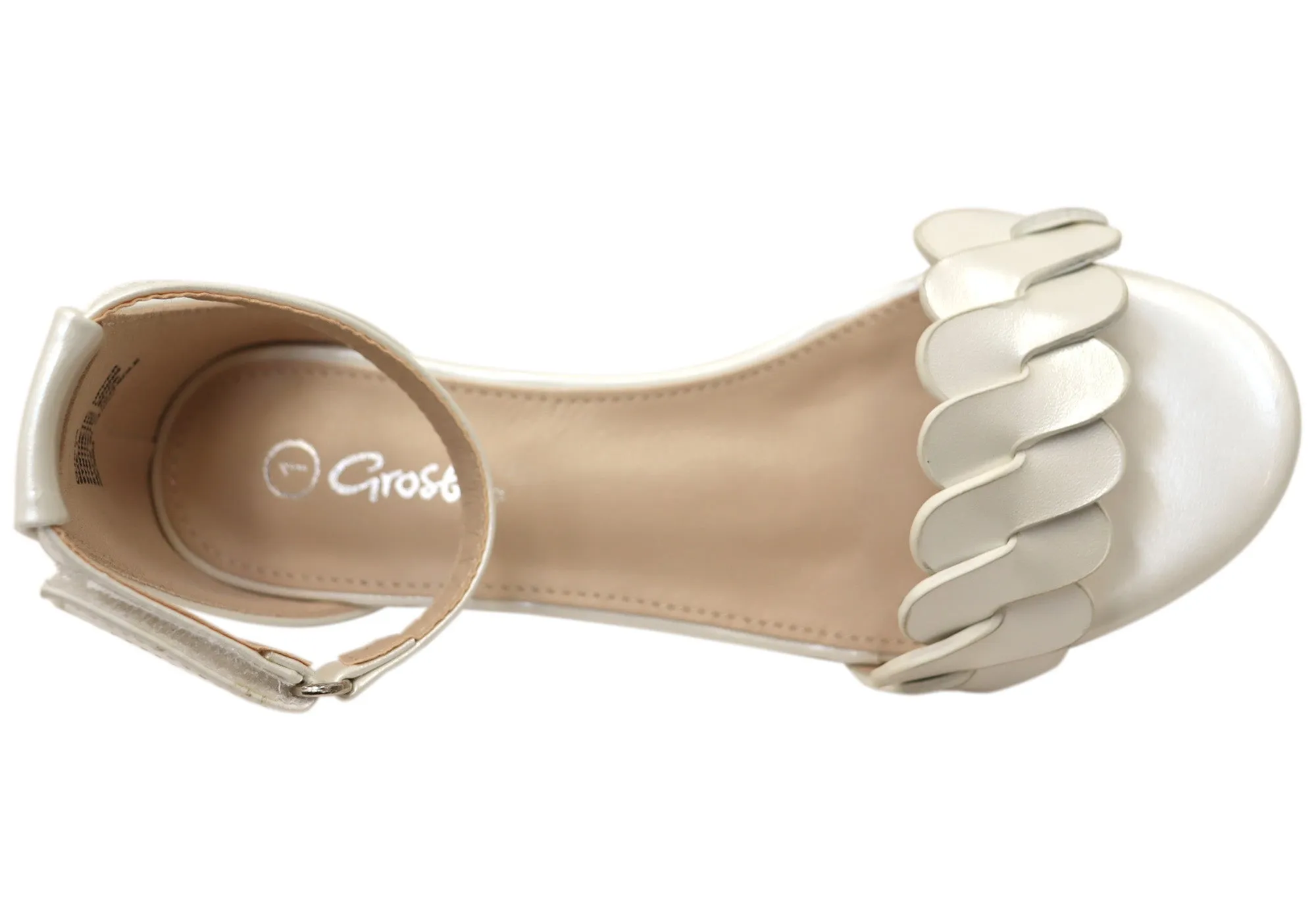 Grosby Clover Kids Sandales à Talon Bas Confortables pour Filles Grosby Shoes