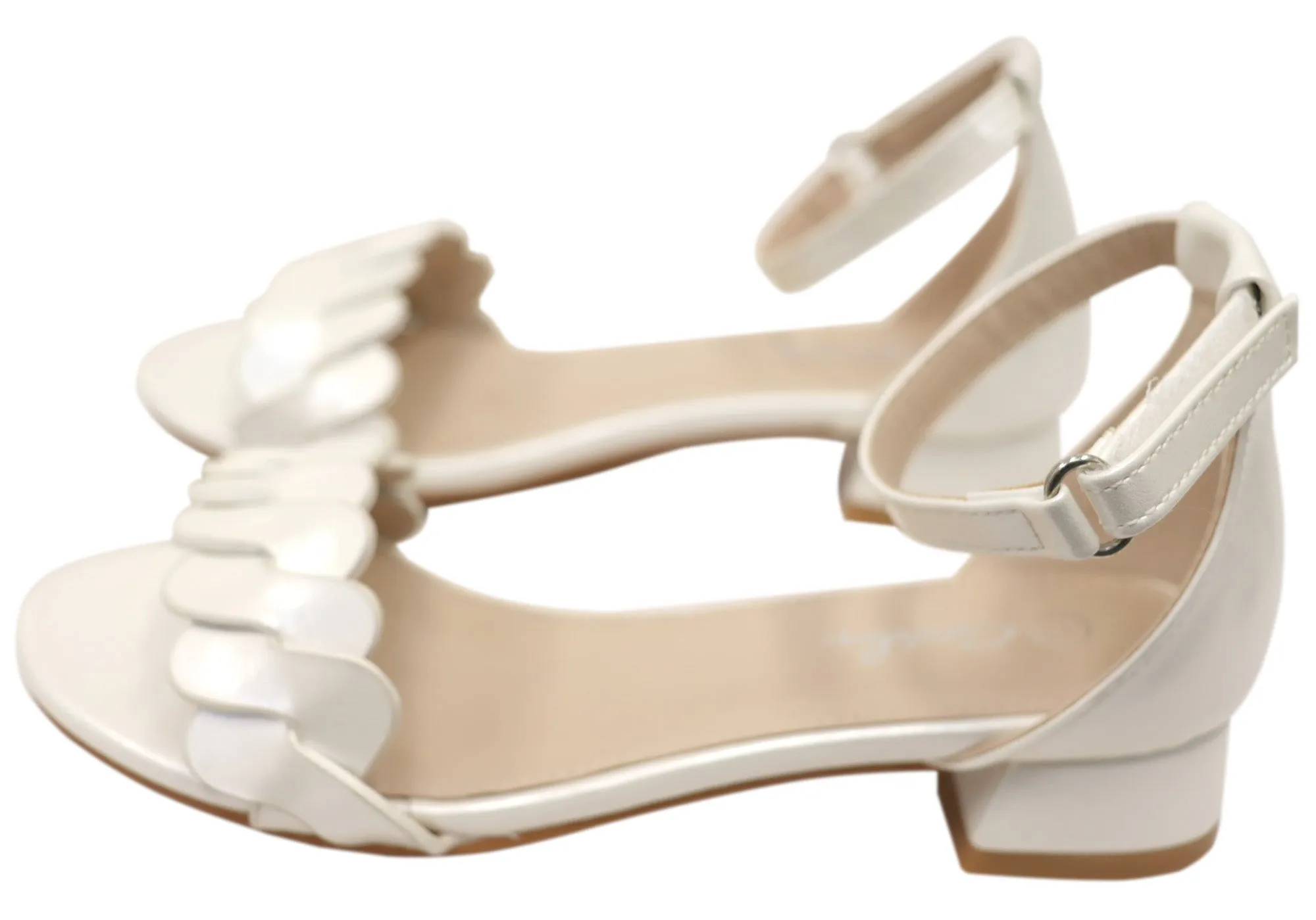 Grosby Clover Kids Sandales à Talon Bas Confortables pour Filles Grosby Shoes
