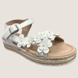 Grosby Kids Fleur Sandal Shoes_Grosby