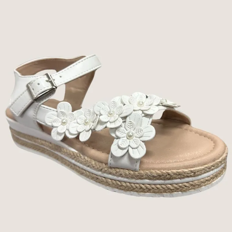 Grosby Kids Fleur Sandal Shoes_Grosby