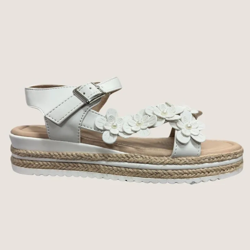 Grosby Kids Fleur Sandal Shoes_Grosby