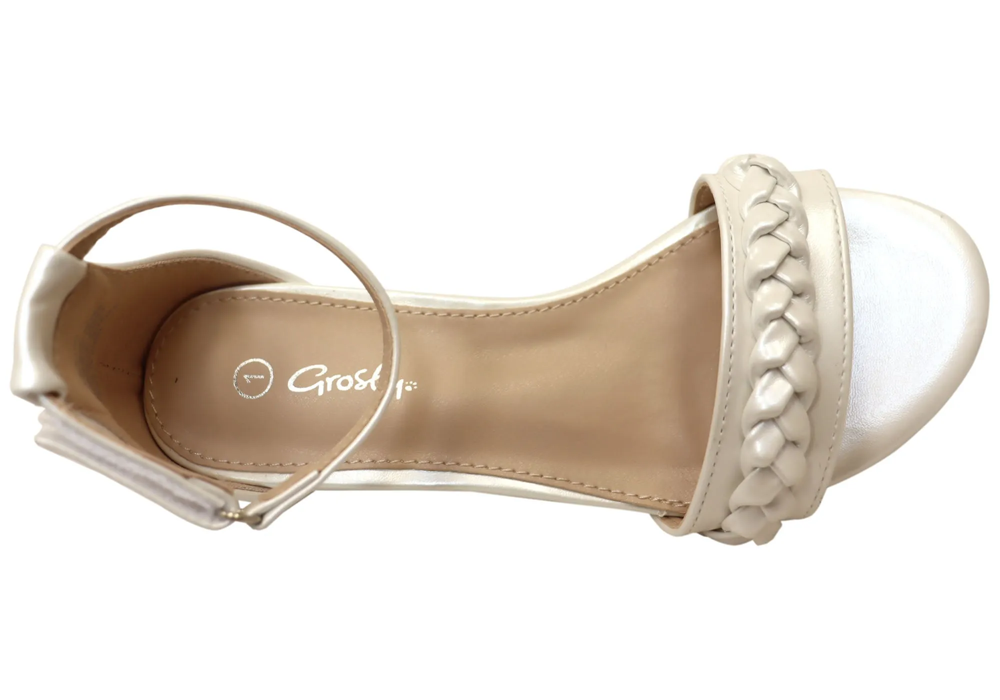 Grosby Lizzy Lou Sandales à Talons Bas pour Filles Grosby