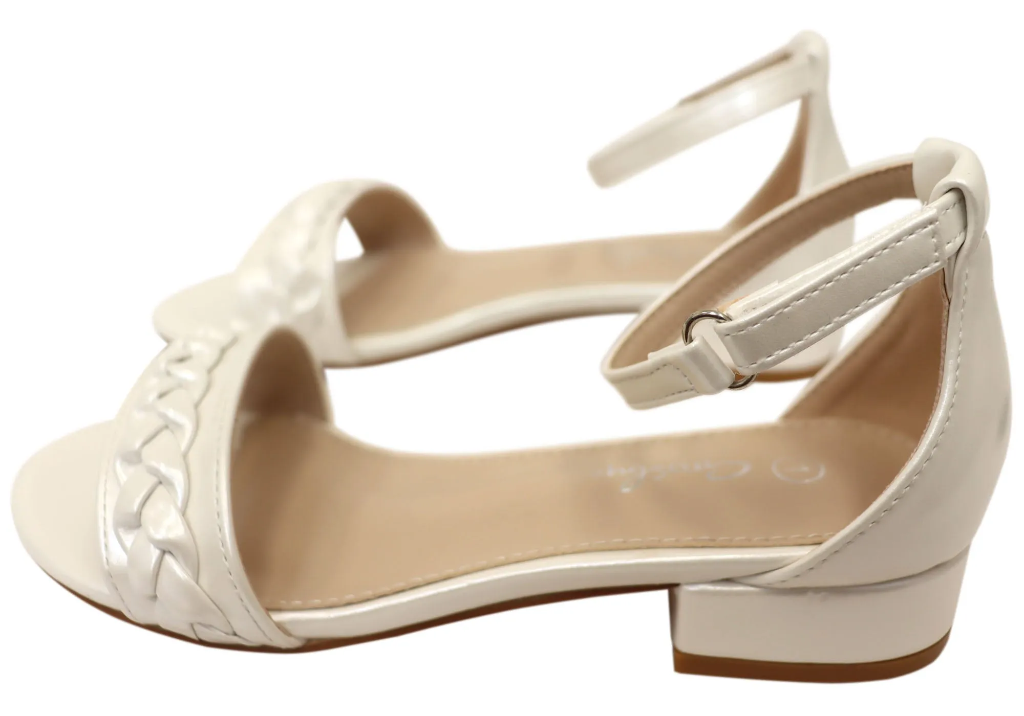 Grosby Lizzy Lou Sandales à Talons Bas pour Filles Grosby