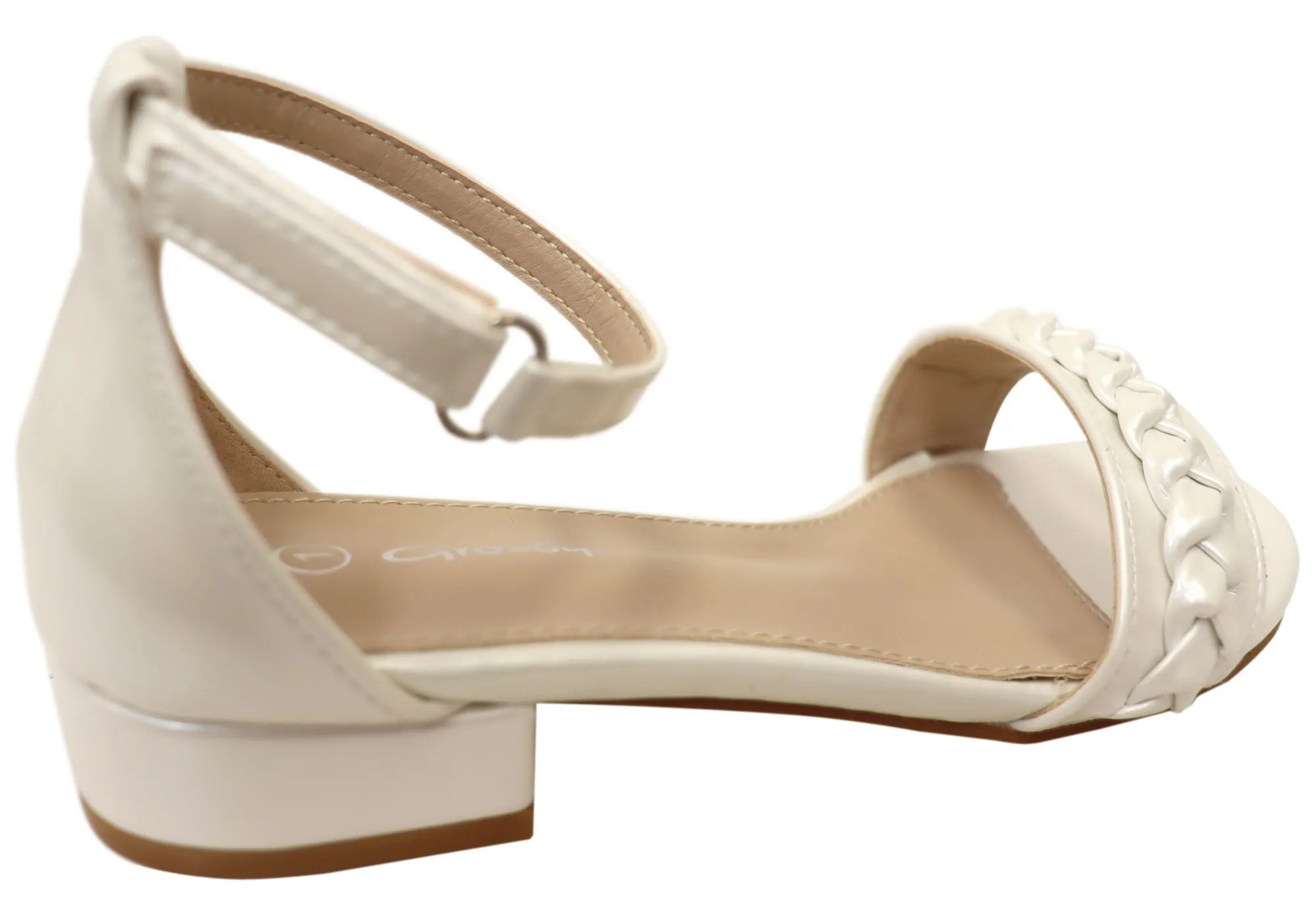 Grosby Lizzy Lou Sandales à Talons Bas pour Filles Grosby