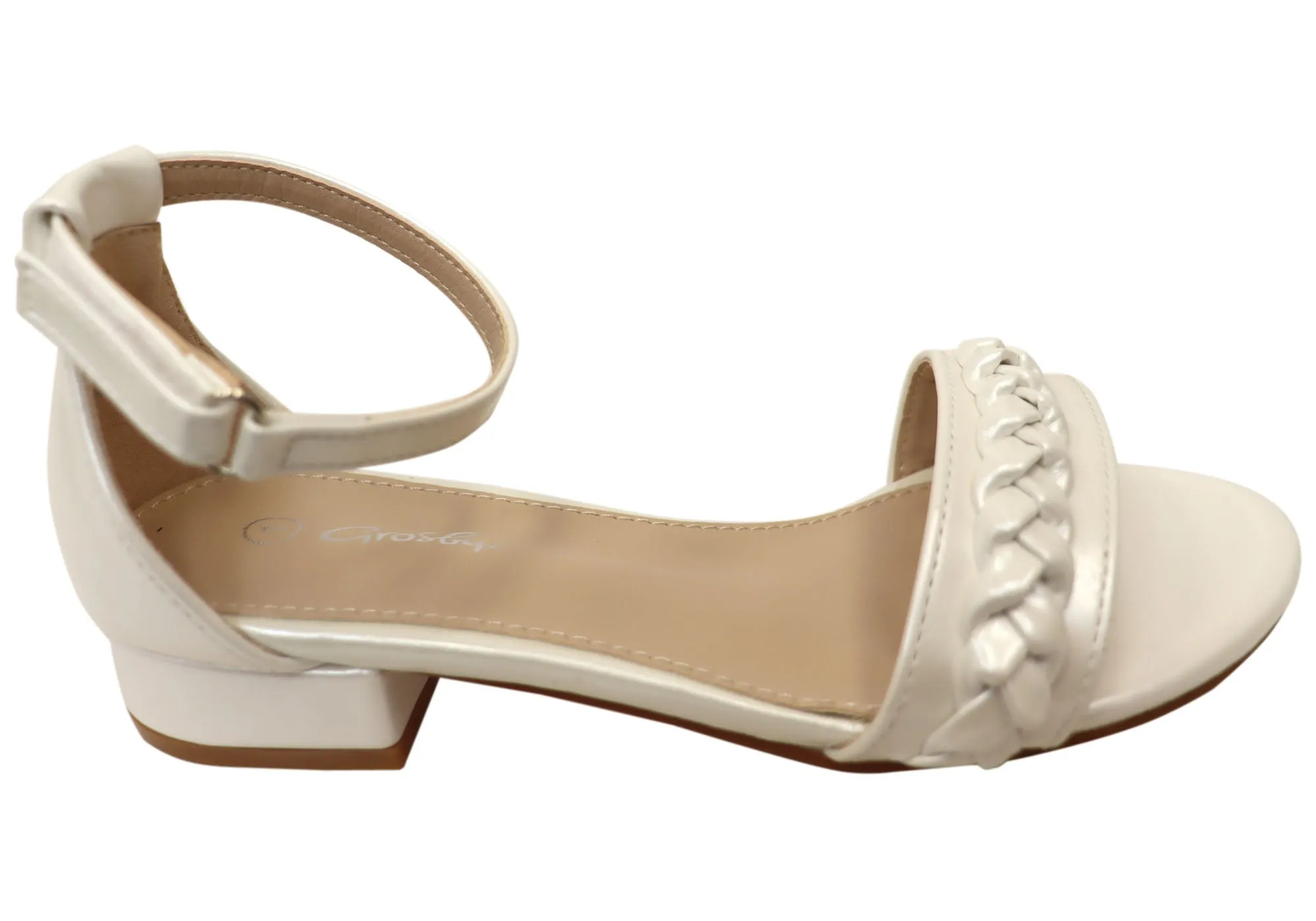 Grosby Lizzy Lou Sandales à Talons Bas pour Filles Grosby
