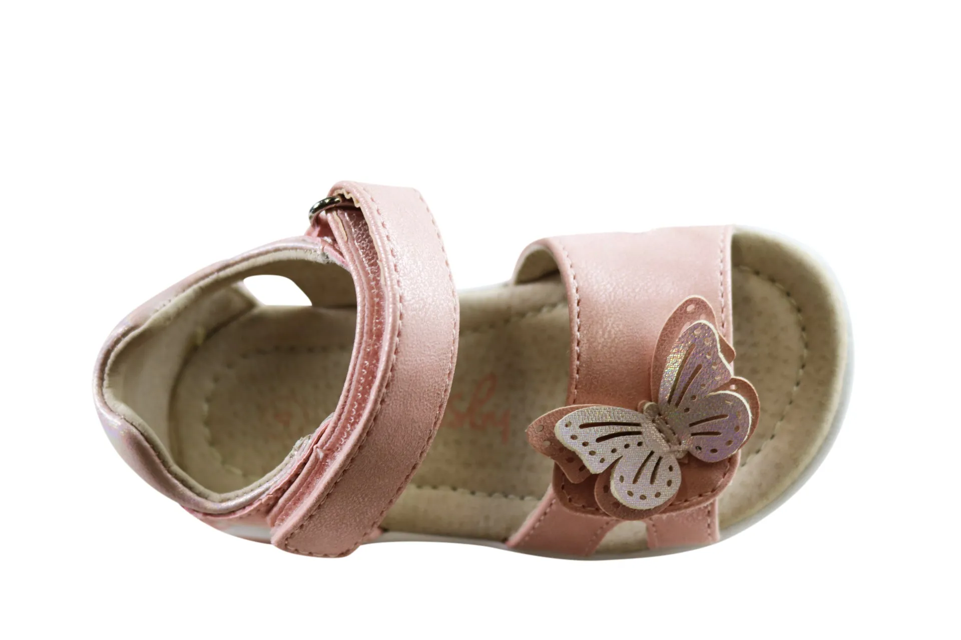 Grosby Satin Papillon Bébé Enfant Filles Sandales Confortables Chaussures Grosby