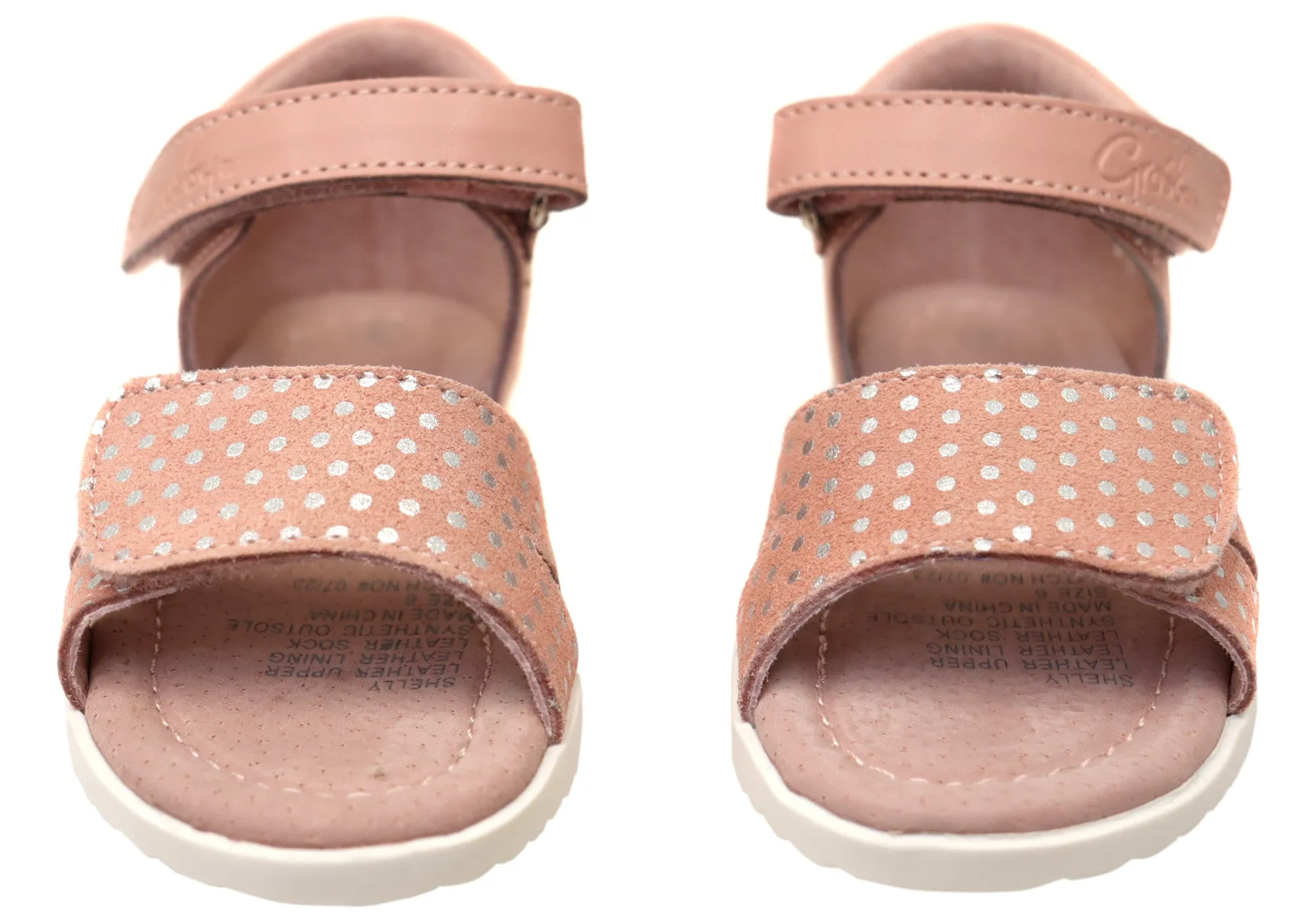 Sandales en cuir Grosby pour filles, bébés, tout-petits et juniors