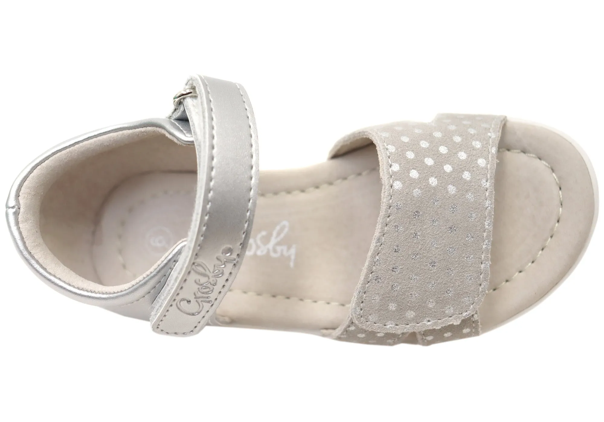 Sandales en cuir Grosby pour filles, bébés, tout-petits et juniors