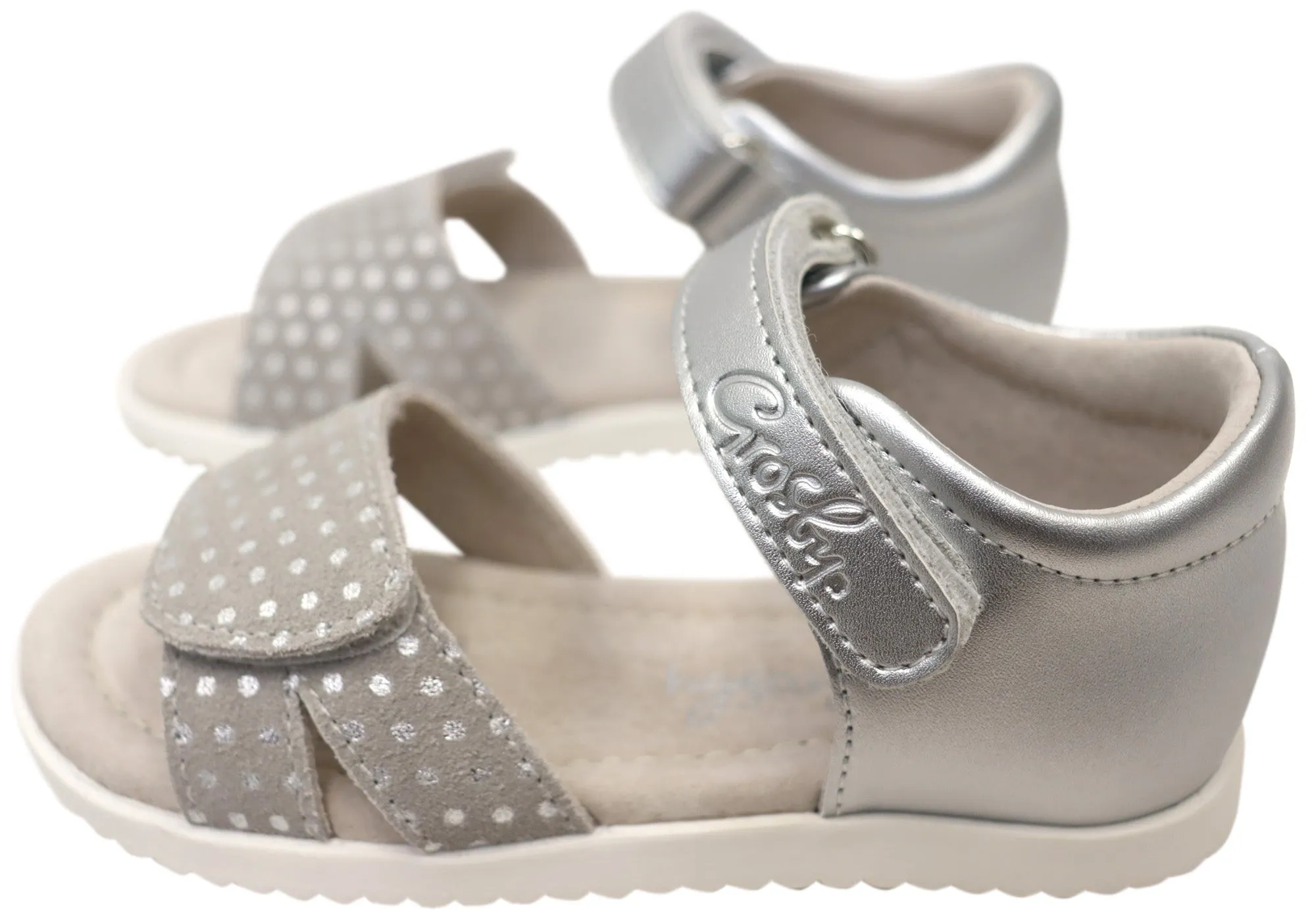 Sandales en cuir Grosby pour filles, bébés, tout-petits et juniors