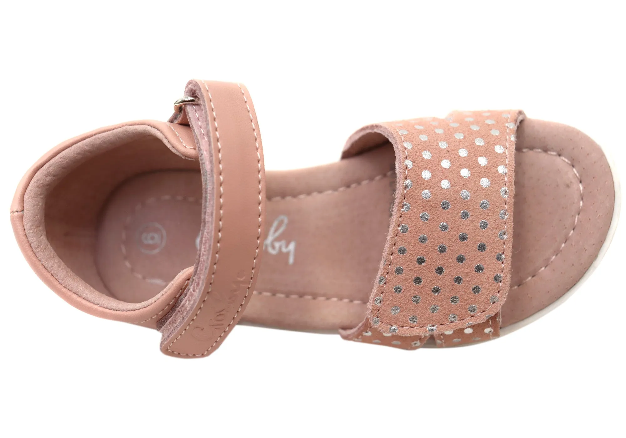 Sandales en cuir Grosby pour filles, bébés, tout-petits et juniors