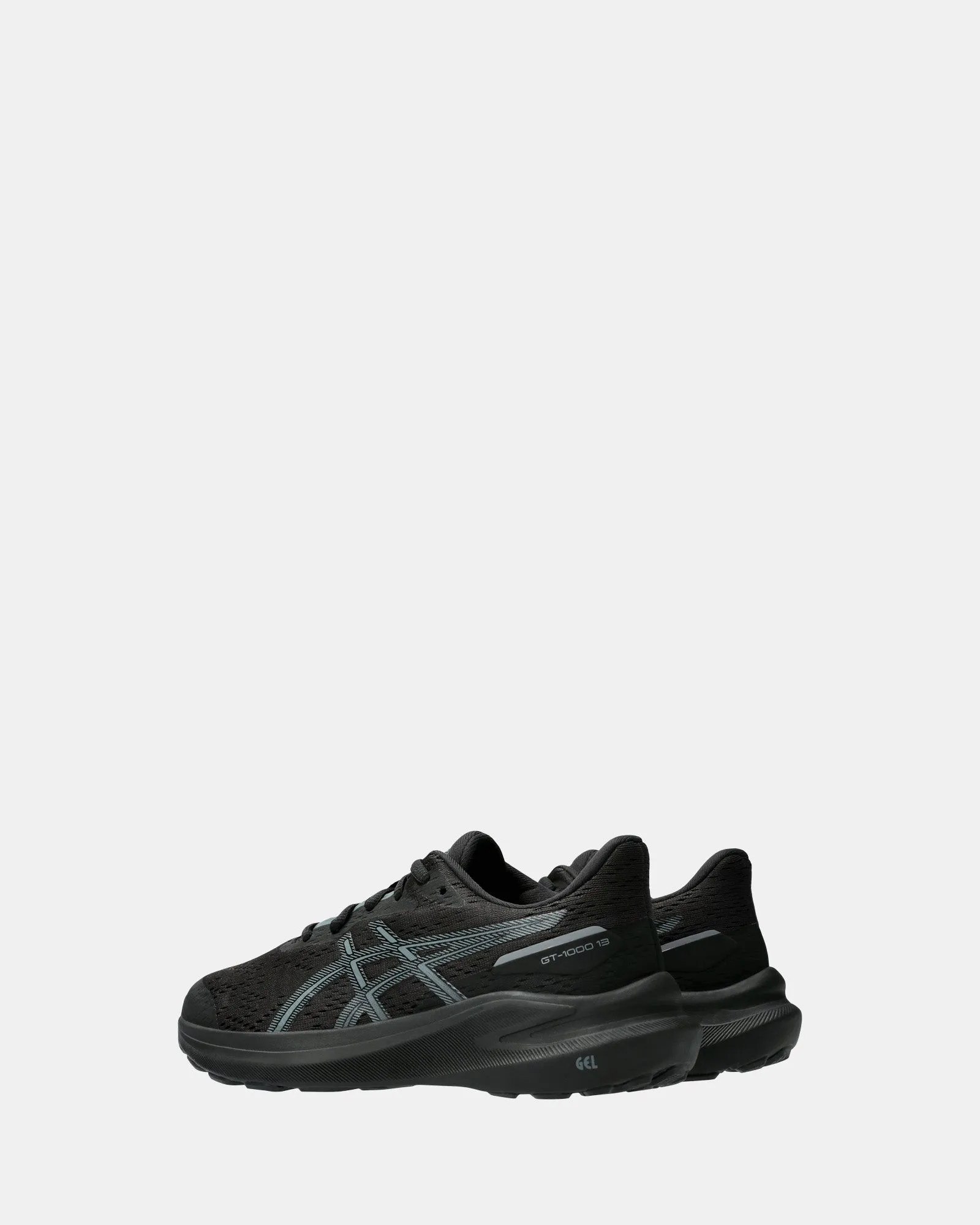 Chaussures Asics GT-1000 13 Noir École Primaire Noir/Gris Acier
