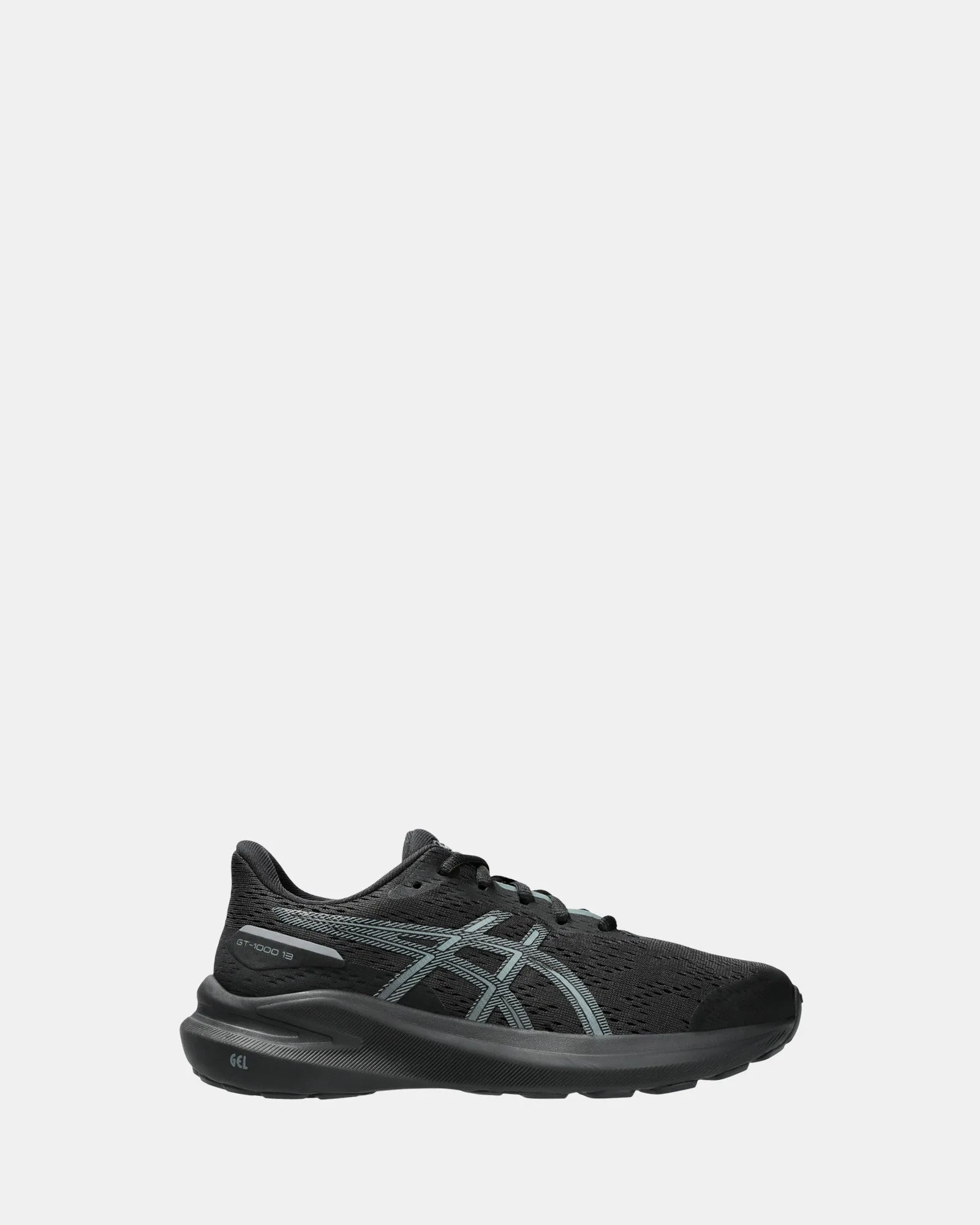 Chaussures Asics GT-1000 13 Noir École Primaire Noir/Gris Acier