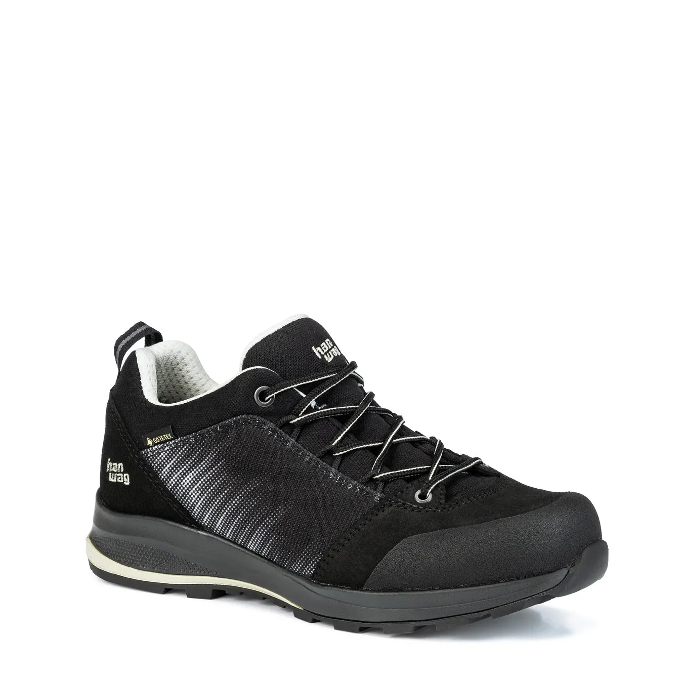 Chaussures Hanwag Klarsby Low Bunion Lady GTX Noir / Givré pour Femme