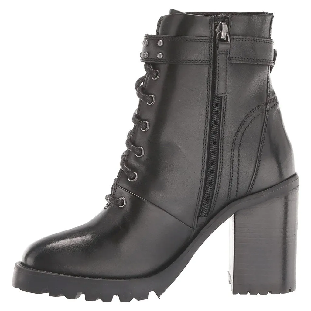 Bottes de moto pour femmes Harley Davidson Adina en cuir pleine fleur à talon bloc