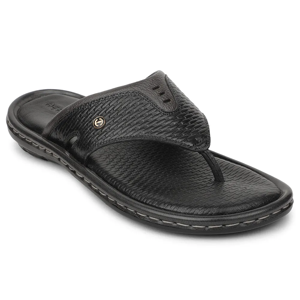 Pantoufles Décontractées Noires Healers Pour Hommes ASL-3 Par Liberty