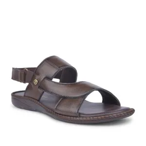 Sandale décontractée marron Healers pour hommes VCL-103 par Liberty