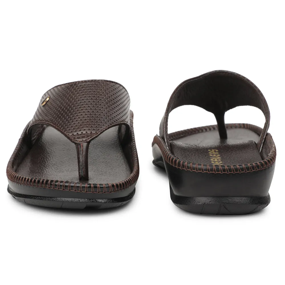 Chaussons Décontractés Marron Healers Pour Hommes CSS-25 Par Liberty