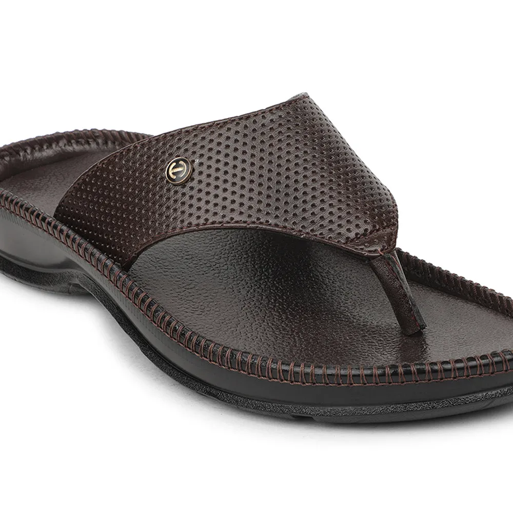 Chaussons Décontractés Marron Healers Pour Hommes CSS-25 Par Liberty