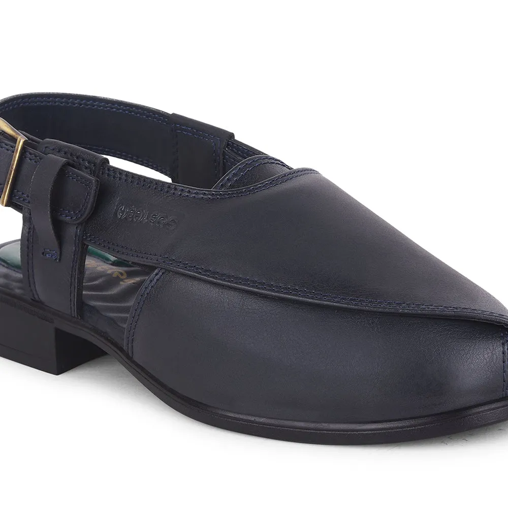 Sandales décontractées bleues PISHOR-2E pour hommes Healers By Liberty
