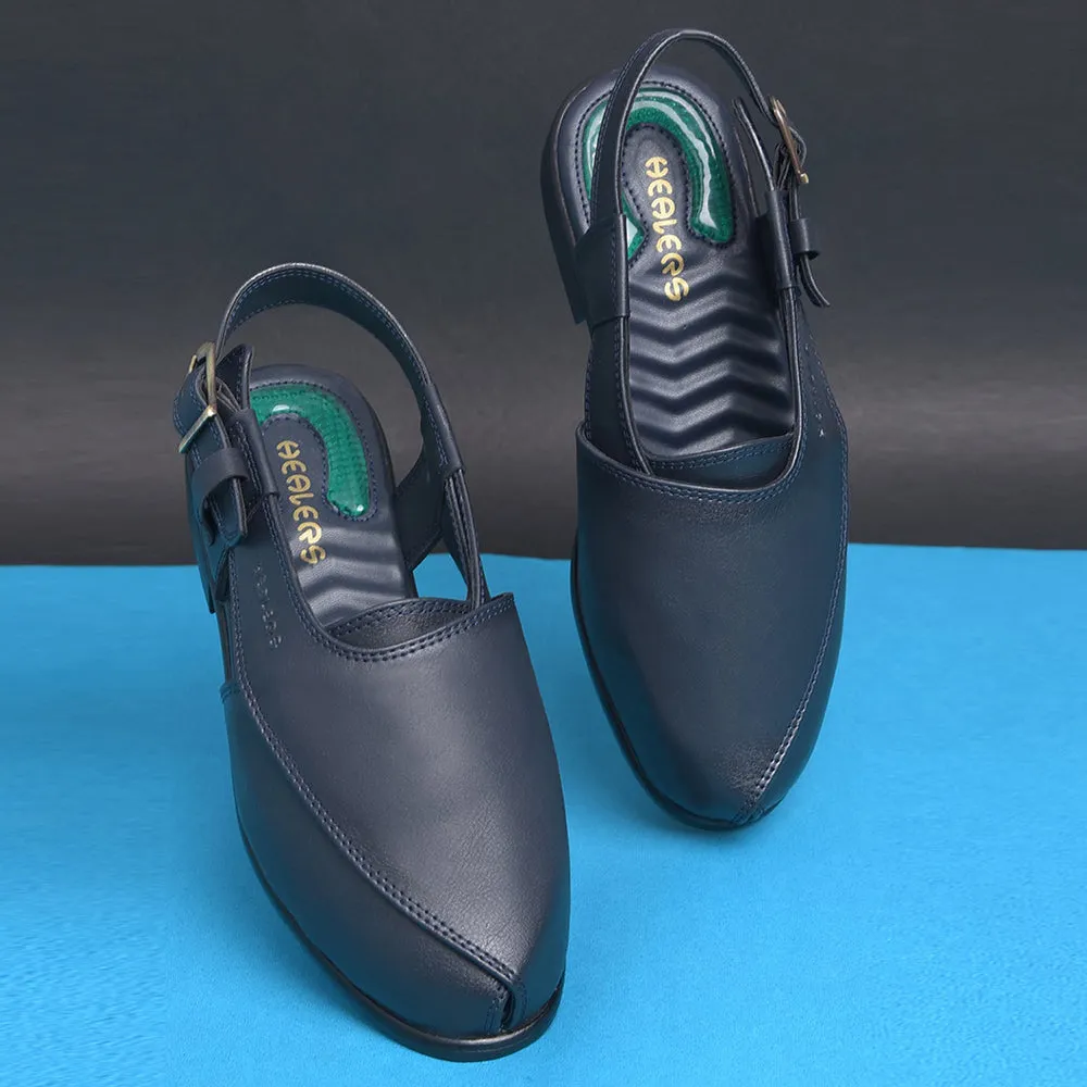 Sandales décontractées bleues PISHOR-2E pour hommes Healers By Liberty
