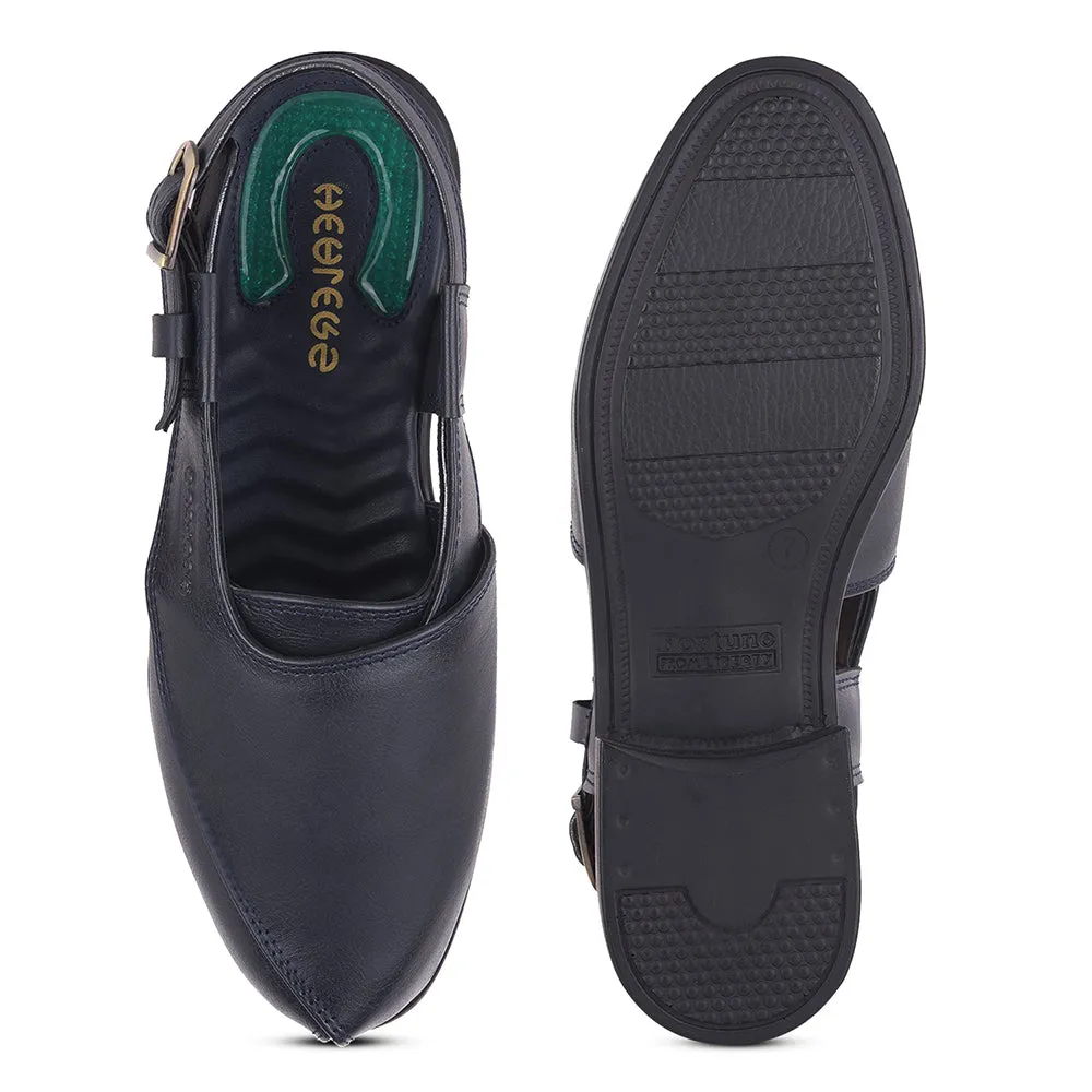 Sandales décontractées bleues PISHOR-2E pour hommes Healers By Liberty