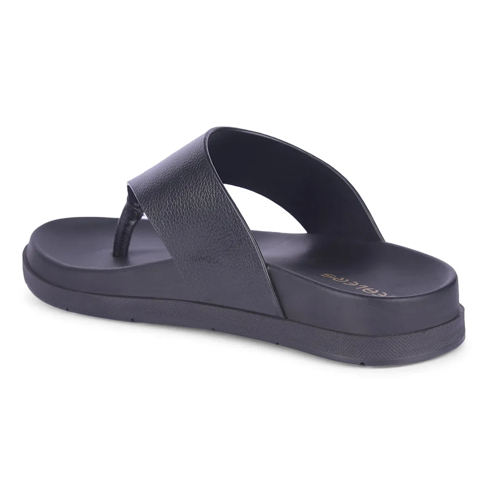 Mules Décontractées Noires Healers Pour Hommes MSL-3 Par Liberty