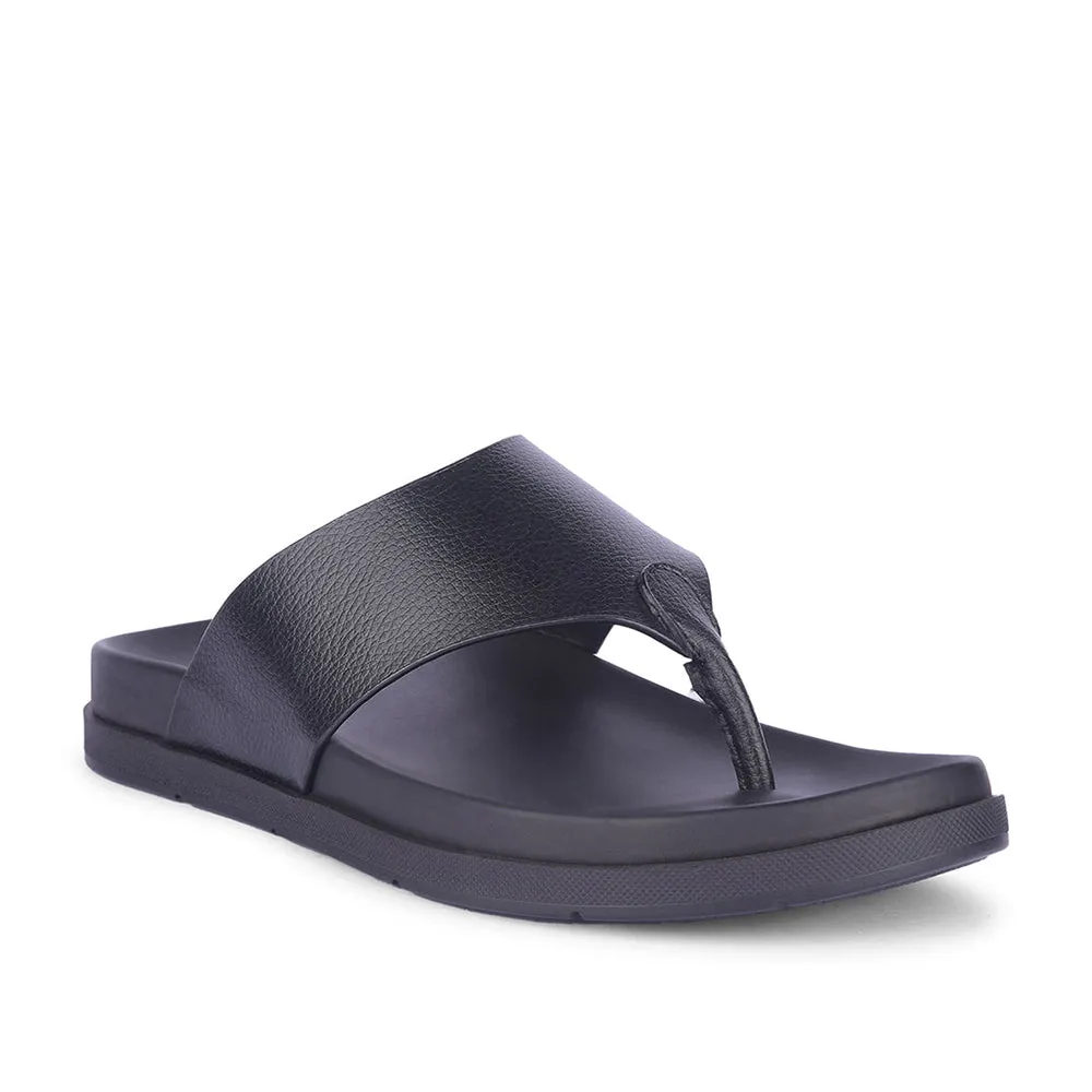 Mules Décontractées Noires Healers Pour Hommes MSL-3 Par Liberty