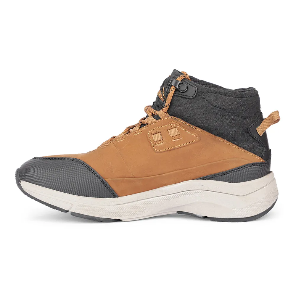 Chaussures Casual à Lacets Camel Pour Hommes A576-01 Par Liberty
