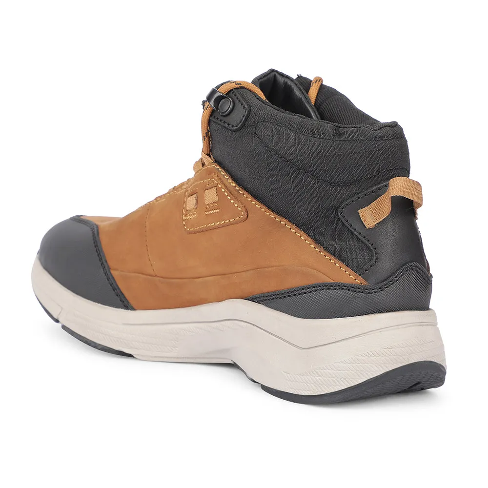 Chaussures Casual à Lacets Camel Pour Hommes A576-01 Par Liberty