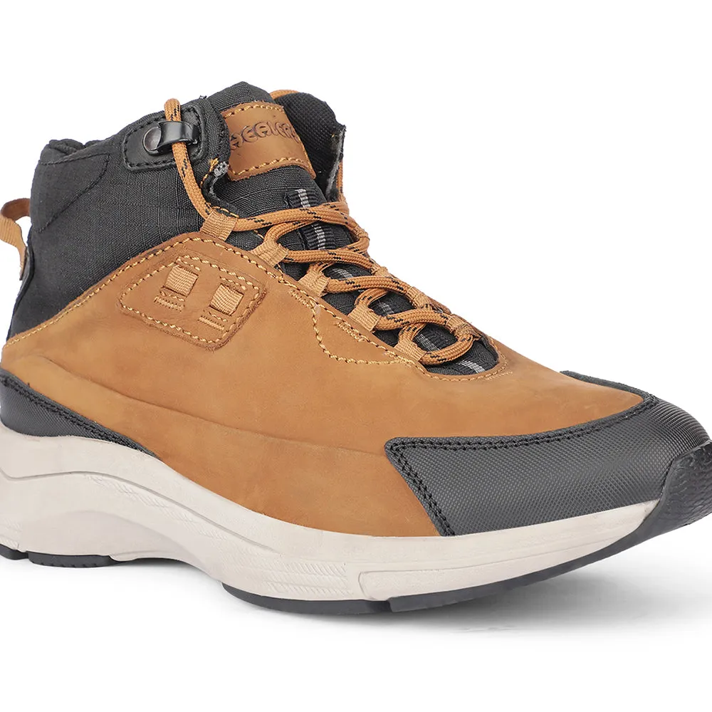 Chaussures Casual à Lacets Camel Pour Hommes A576-01 Par Liberty