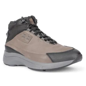 Chaussures à lacets casual grises pour hommes A576-01 par Liberty
