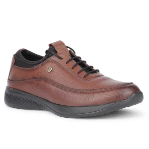 Chaussures à lacets casual beige pour hommes A576-07 par Liberty
