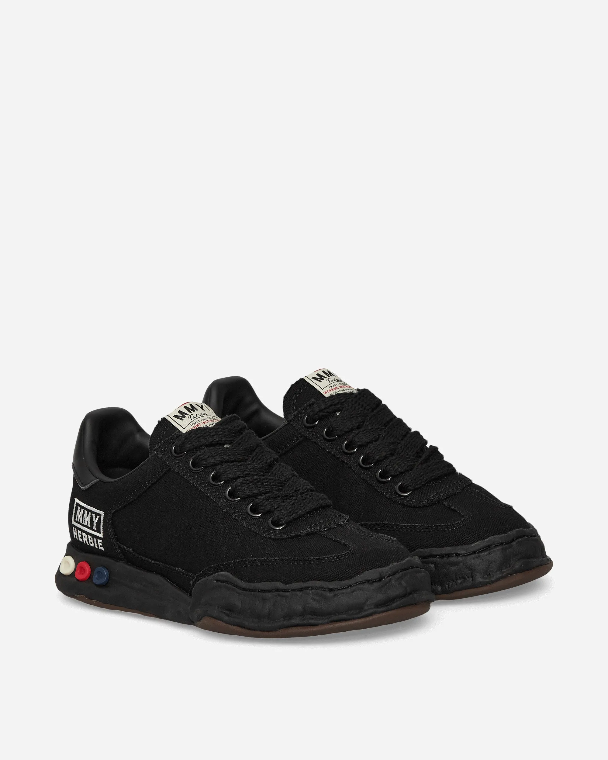 Herbie OG Sole Canvas Baskets Basses Noires