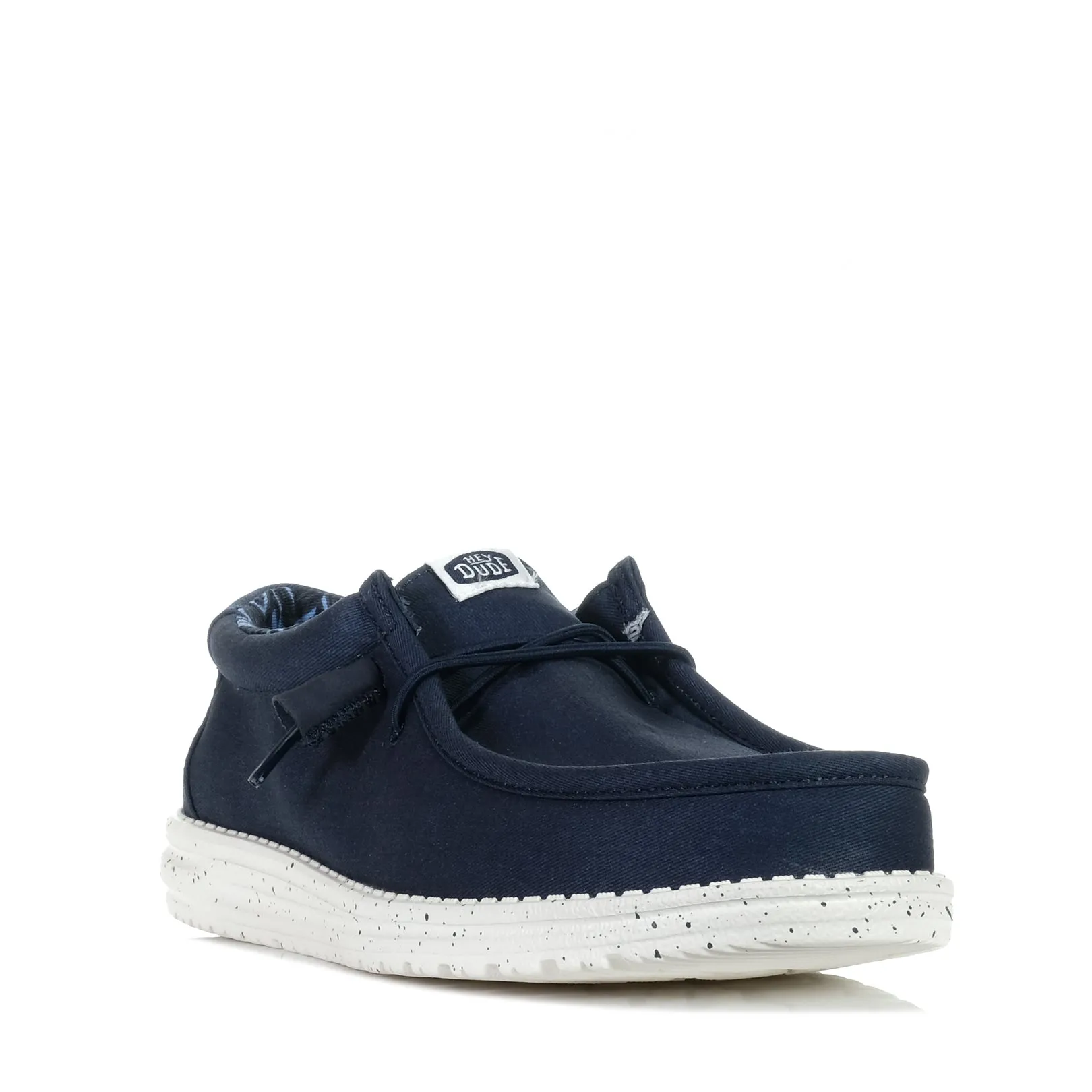 Hey Dude Wally Stretch Canvas Marine pour Hommes