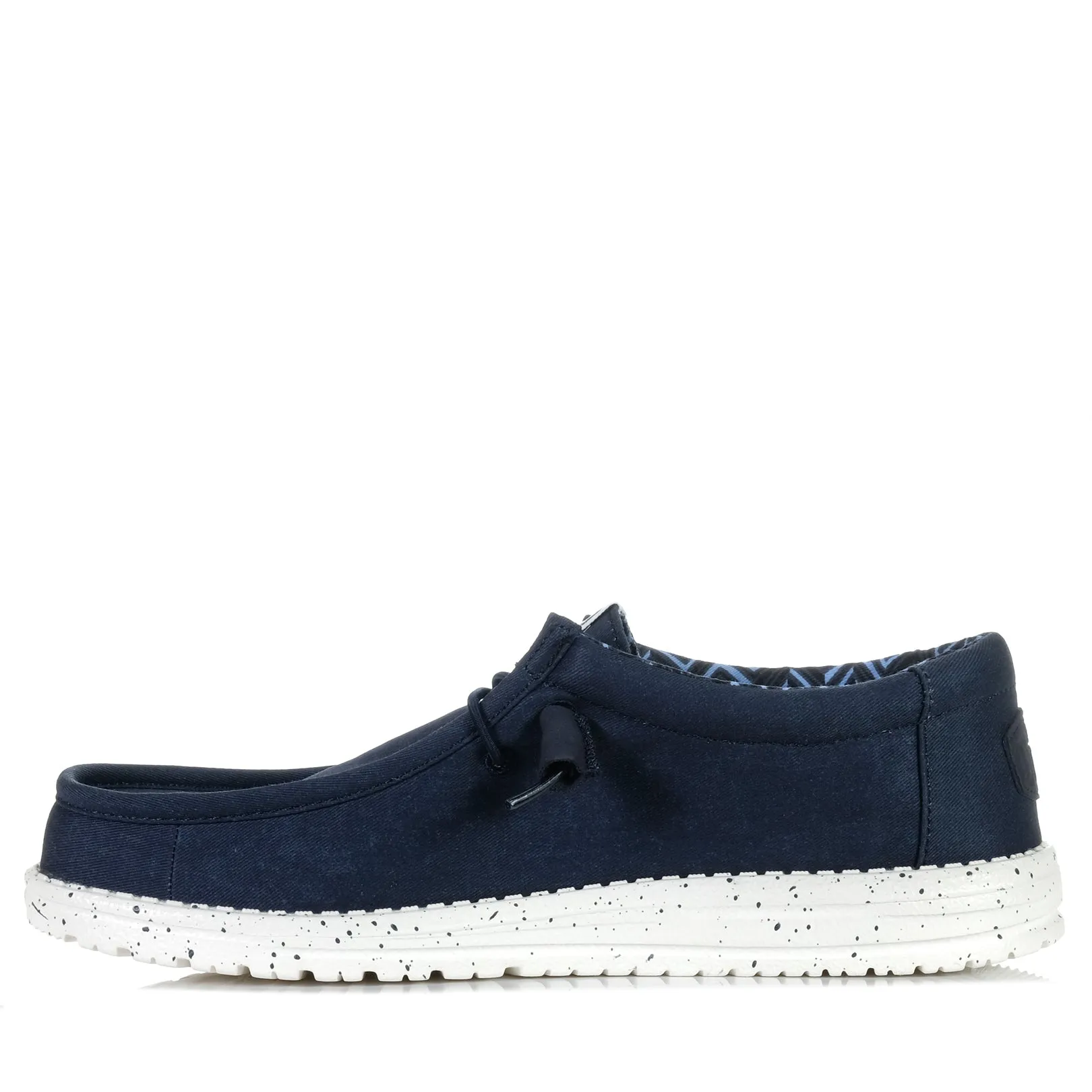 Hey Dude Wally Stretch Canvas Marine pour Hommes